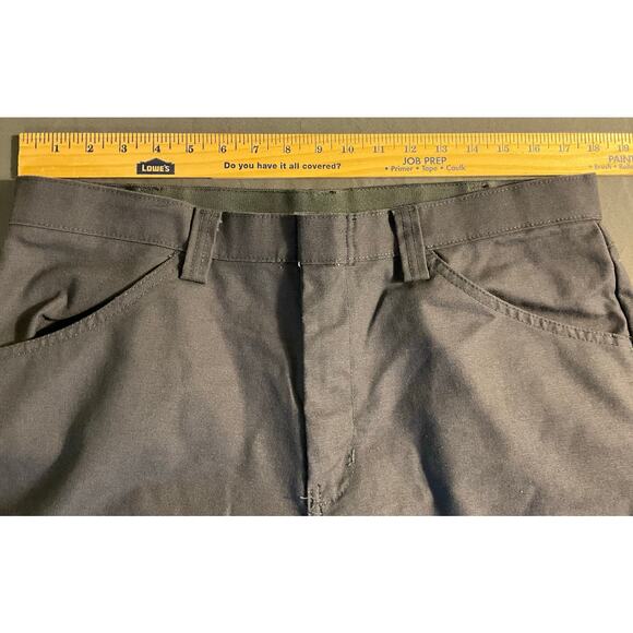 Red Kap Men's Double Knee No Scratch Tradesmen Work Pants - GRAY W36 x L30 - Picture 9 of 10